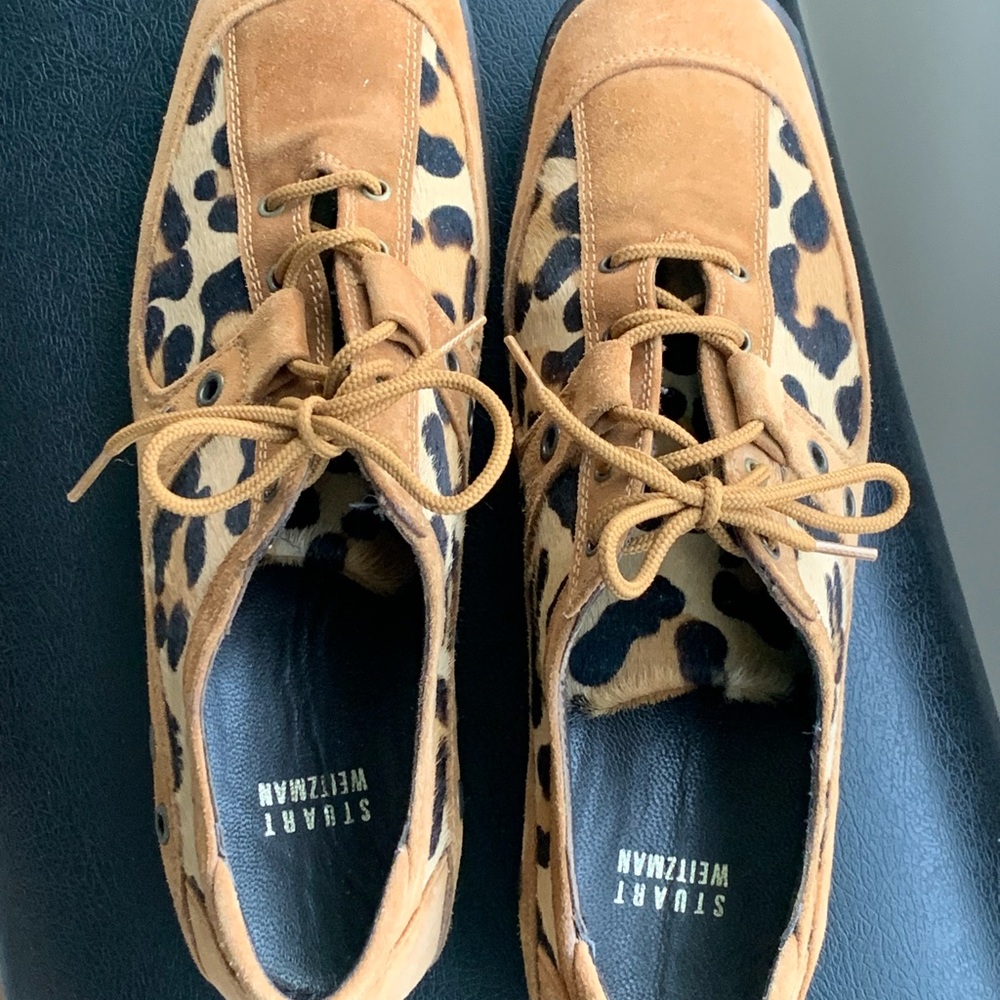 Stuart Weitzman Leopard Print Shoes